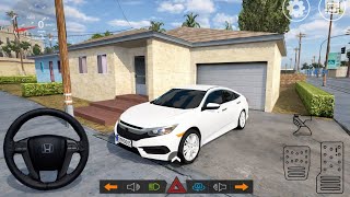 Civic Drift & Parking Simulator || Honda Civic Past Driving || New Update Android Gameplay  screenshot 3