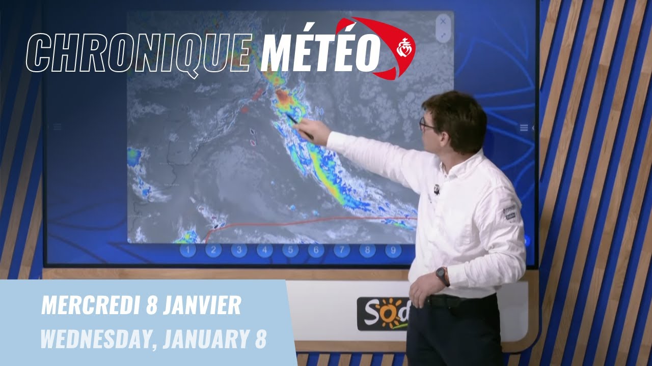 Chronique météo #59 - 8 janvier  | Vendée Globe 2024