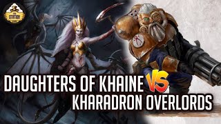 Мультшоу Daughters of Khaine vs Kharadron Overlords Репорт Warhammer Age of Sigmar