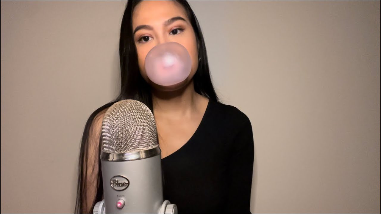 ASMR: Bubblegum Blowing | Gum Chewing | Gum Snapping | Blowing Bubbles | Gum Popping | No Talking 💤