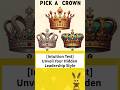 Unveil Your Hidden Leadership Style #shorts