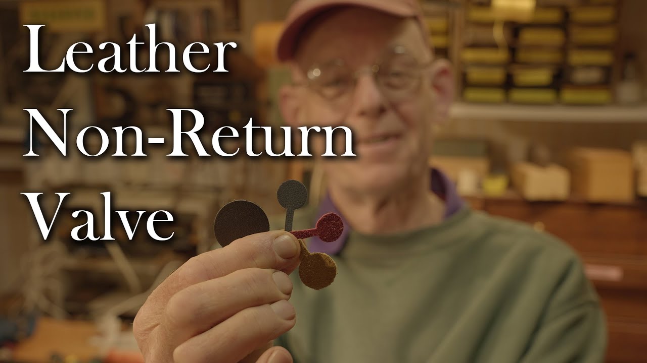 MAKING BAGPIPE NON-RETURN VALVES.