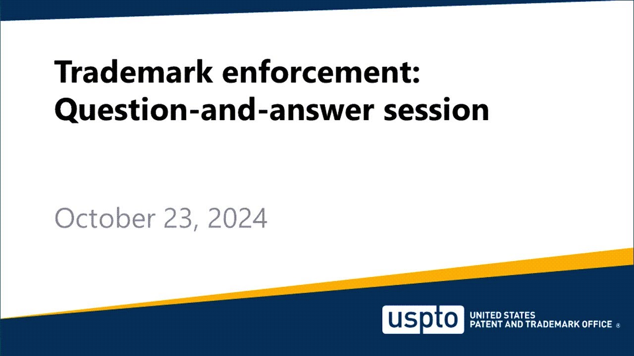 Trademark enforcement: Q&A session