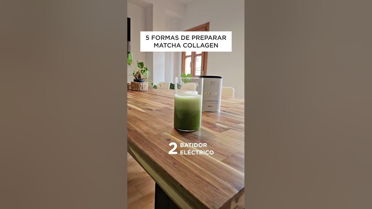 5️⃣ formas de preparar Matcha Collagen 