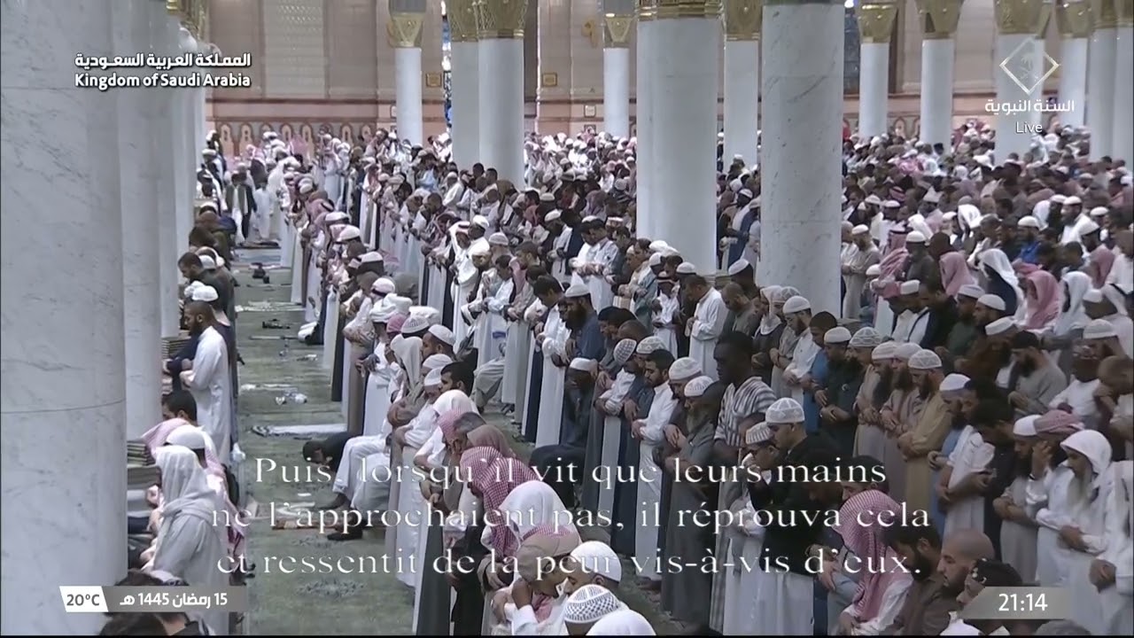 صلاة التراويح للشيخ خالد المهنا ليلة 16 رمضان 1445هـ - الثلاث التسليمات الأولى