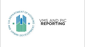 PHA Asset Repositioning: VMS and PIC Reporting
