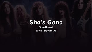 Steelheart - She's Gone (Lyrics) | Lirik Terjemahan