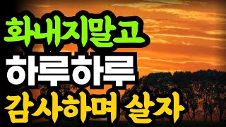 화내지말고 하루하루 감사하며 살자 / 인생을 지배하는 길2