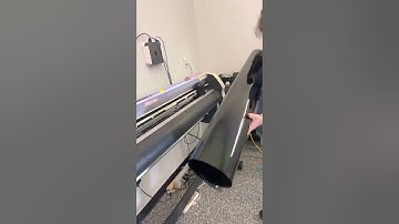 Window tint Teaching Lil Mitch how 2 use Xpel Dap plotter network, on Mac Mini, Mimaki cg160-FXII