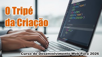 🔑 O SEGREDO DO DESENVOLVIMENTO WEB: ENTENDA O TRIPÉ HTML, CSS, JAVASCRIPT