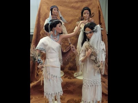 native-american-bride-dolls-porcelain-collection-review