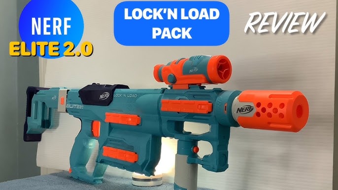 Nerf Elite 2.0 Lock N Load Pack, 1 Nerf Blaster