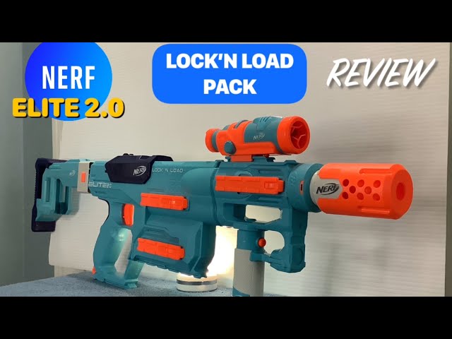 Nerf Elite 2.0 Lock N Load Pack, 1 Nerf Blaster