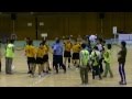成年女子ハンドボール優勝石川県チームの胴上げ（音声消失）