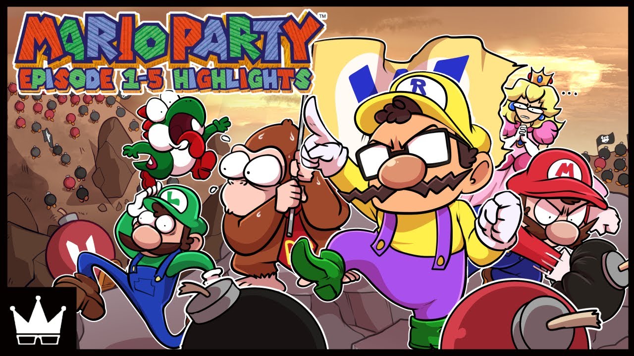 Mario Party 1 Ep 1 - 5 Highlights | June 2021, Nov 2022 & Aug 2023