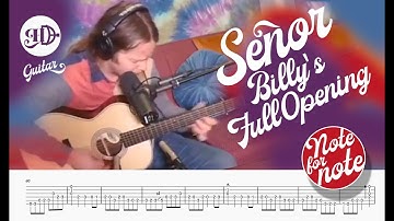 🎸 Hugh D Guitar – All of Billy’s Genius in One Intro | Señor (Note for Note + Tab) 🟥