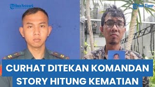 KEJANGGALAN Tewasnya Lettu Eko Damara: Curhat Ditekan Atasan hingga Bikin Story WA Hitung Kematian