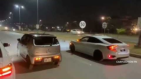 Alto Works VS Civic X 1.8 | Drag Race