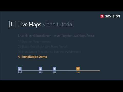 Live Maps - Installing the Live Maps Portal