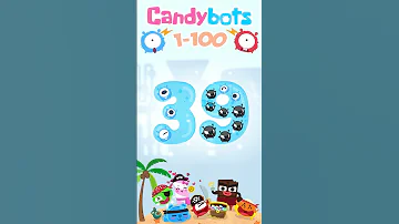 CandyBots 123 Numbers Number 39 CandyBots Games 