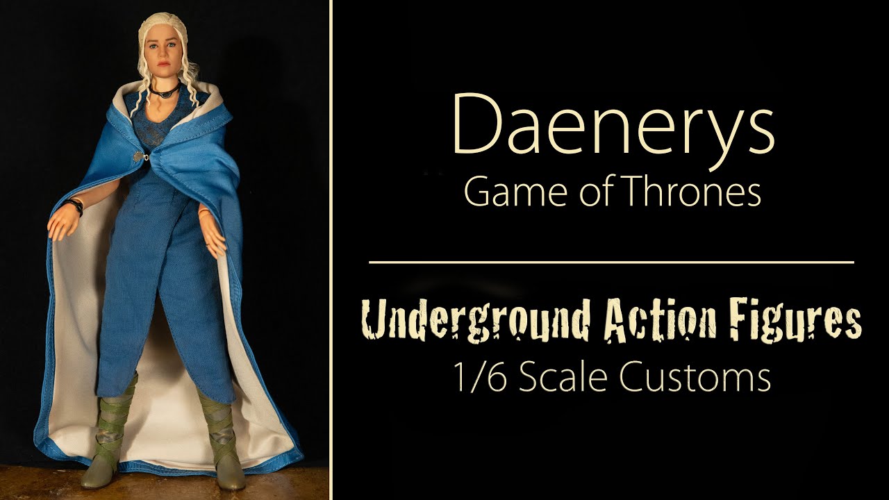 Игра престолов — Дейенерис Таргариен: кастомная фигурка Эмилии Кларк в масштабе 1/6 и история акт...