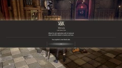 Code Vein - Mercury Blood Code