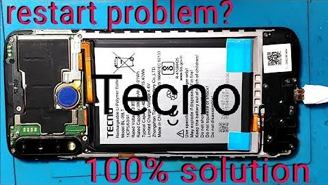 tecno spark 4 restart problem 100%ok|tariq tech tv