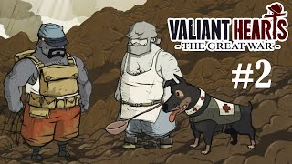 Valiant Hearts: The Great War. ЧАСТЬ#2-Газовая атака