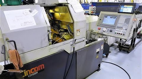 Citizen L(5)20VII CNC Swiss Lathe - MC# 602740