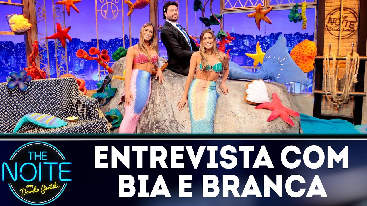 juliana salazar Entrevista com Bia e Branca Feres | The Noite (28/08/18)