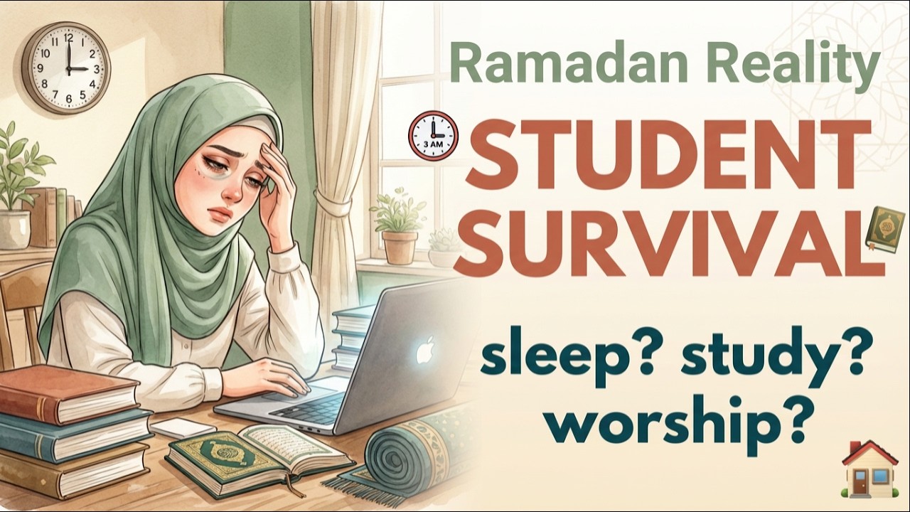Surviving Ramadan as a Student | Sleep Hacks, Study Tips & Honest Advice Real Talk