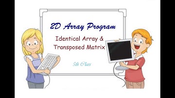 2D Array Program (Transposed Matrix) in Java || Rupesh Dey
