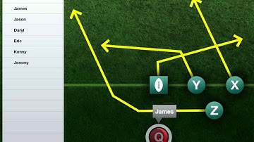 iPad V1.1 - Roster & Postions - Flag Football Playmaker iPad App - Tutorial 4