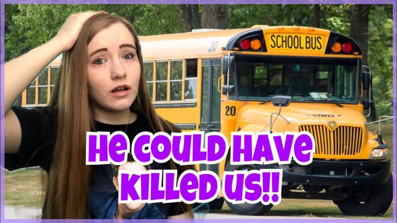 ⚠️CRAZY School Bus Driver Nearly Killed Us!⚠️| Sara Harlee