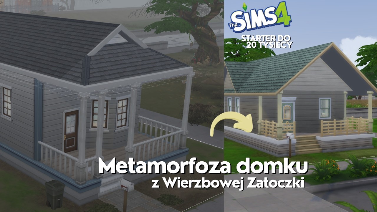 PRZERABIAM DOM Z WIERZBOWEJ ZATOCZKI 🏡 TYLKO PODSTAWKA / BEZ MODÓW!