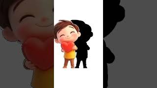 Cartoon Laugh Out Loud Family Disney Play Heart Golden Sunshine Lighting Up The World 789