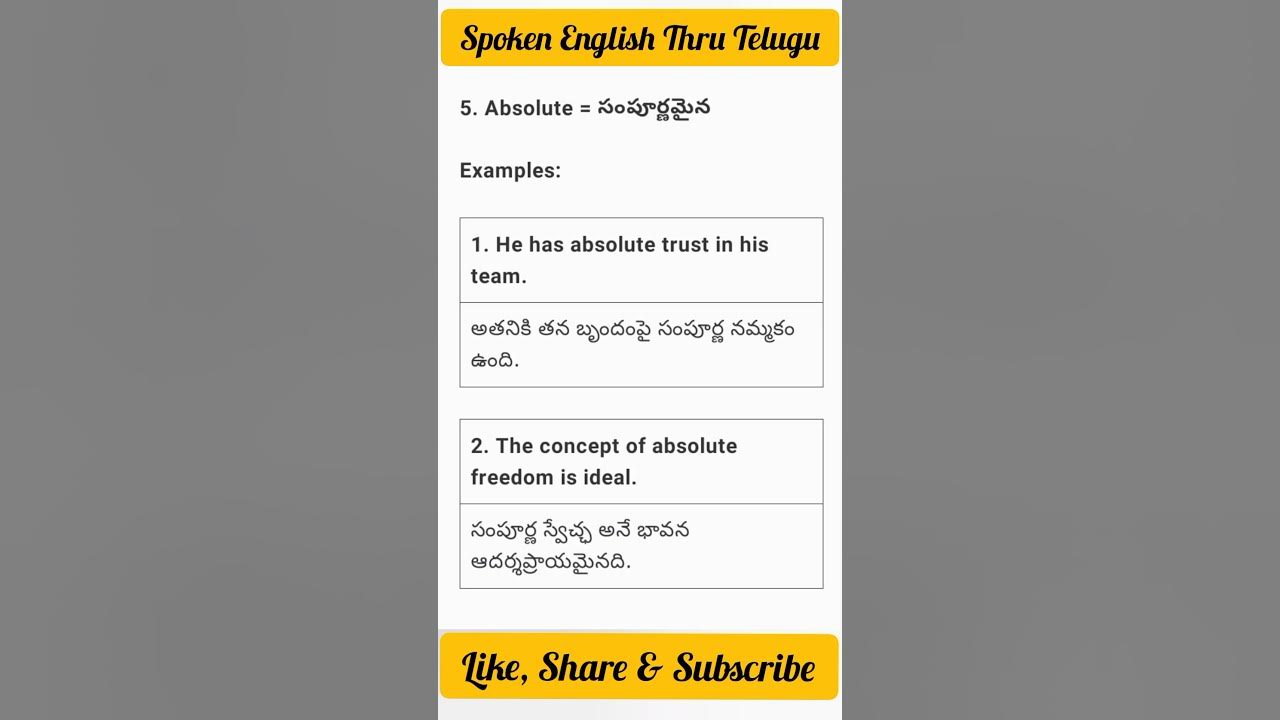 absolute-meaning-in-telugu-spokenenglish-englishgrammar-youtube