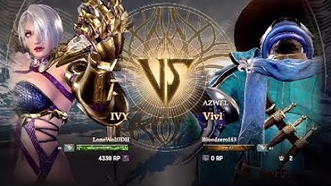 Soul Calibur VI- Ivy VS Vivi (Final Fantasy IX)