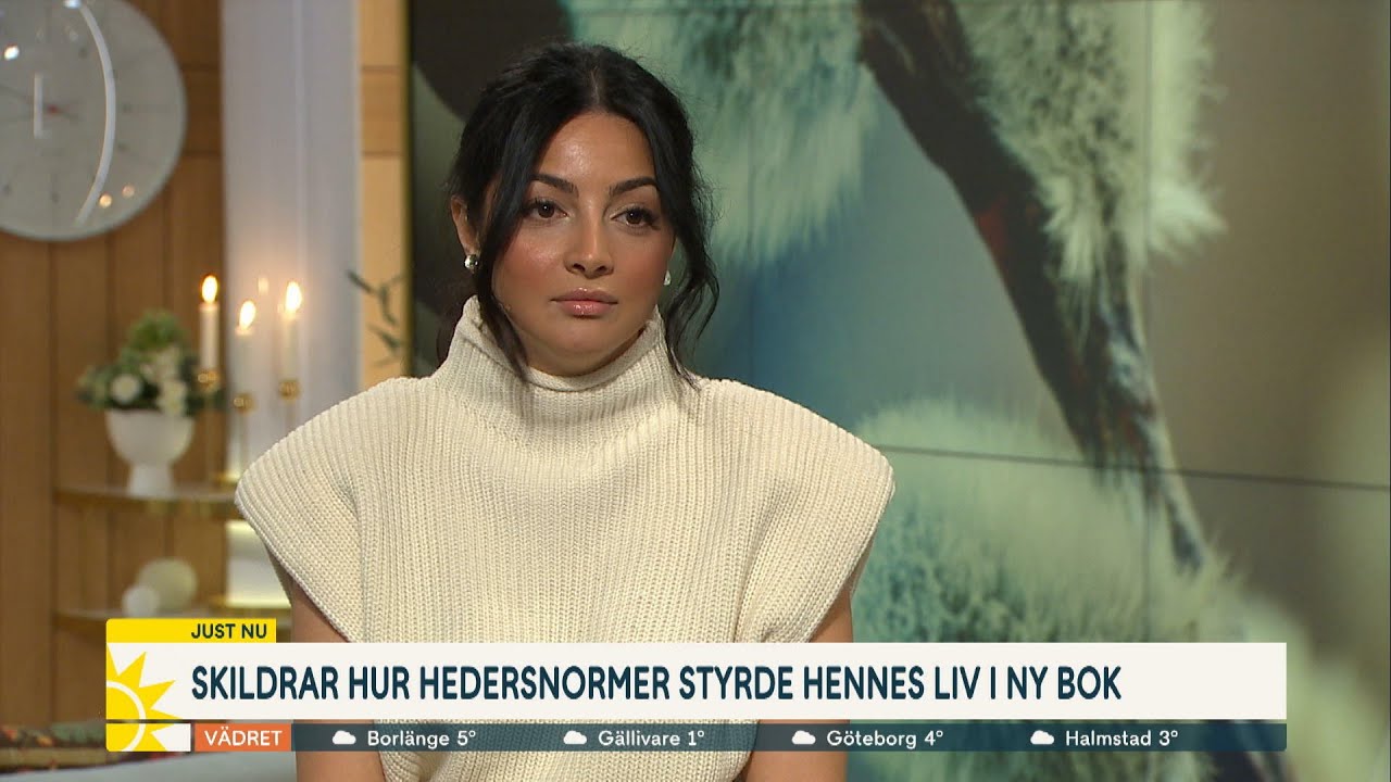 Elaf växte upp i hedersförtryck: ”Pappa sa att han kunde döda mig” - Nyhetsmorgon (TV4)