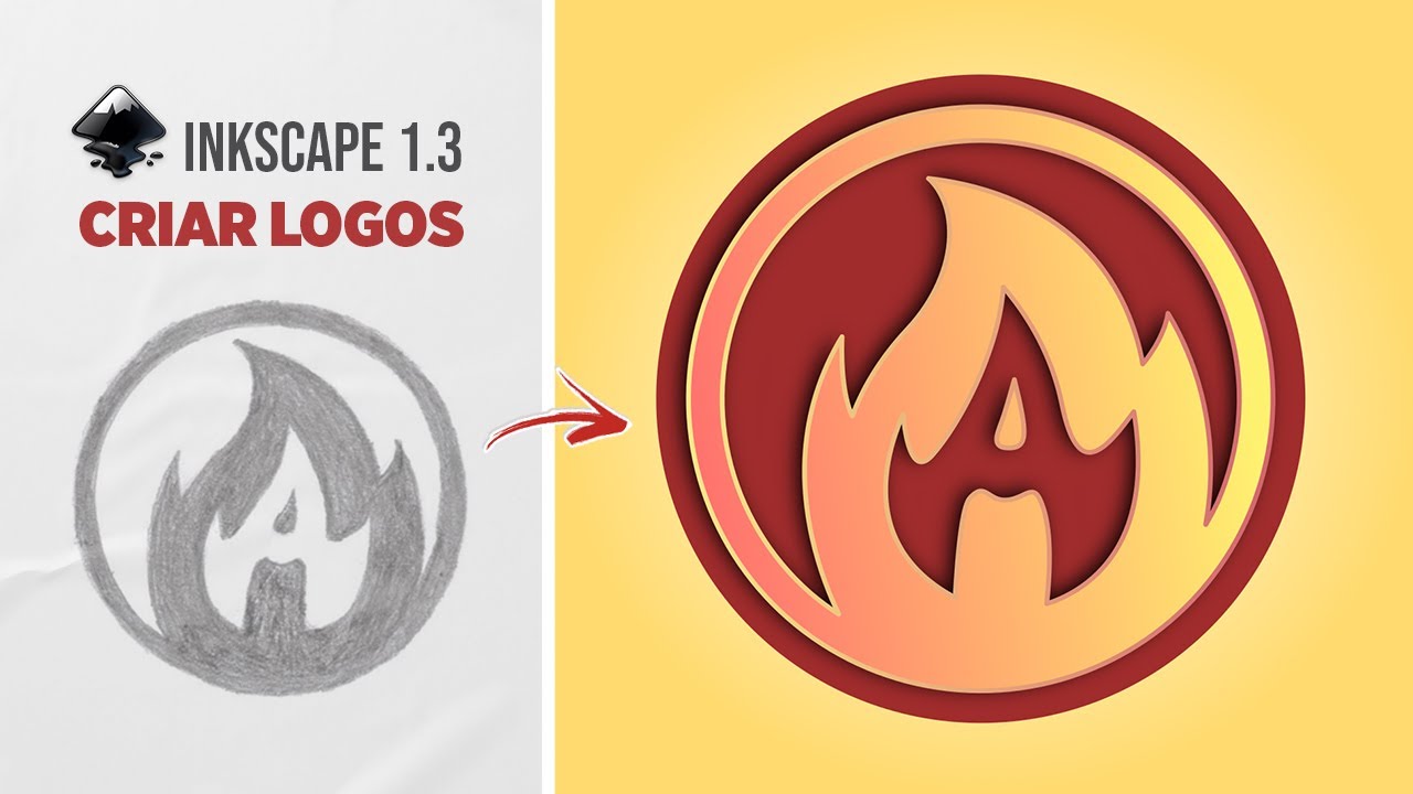 Tutorial completo: Como vetorizar LOGO do papel no INKSCAPE 1.3