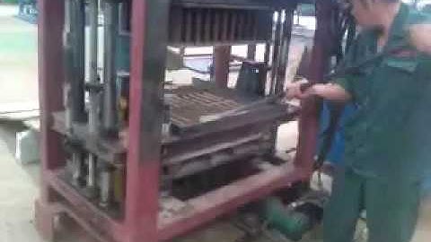 Aimix Diesel Type Block Machine Video