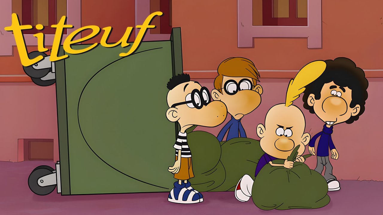 Trier les poubelles pour sauver la planète ! 🗑️♻️ | Titeuf français | 1H | S4 | Dessin animé culte