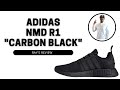 Adidas NMD R1 &quot;Carbon Black&quot; Unboxing &amp; On Feet Review