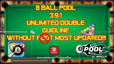 8 Ball Pool 3.9.1 Unlimited Double Guidline MOD With Orignal Interface | Miniclip 8 Ball Pool 3.9.1