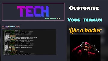 How to customize termux interface like a hacker | #termux #changeHeader