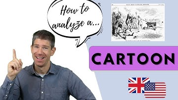 How to analyze a cartoon - 4 simple steps - SHORT VERSION