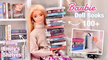Making 100+ Barbie Doll Books - Filling Up Emily