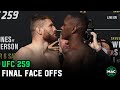 UFC 259: Israel Adesanya vs. Jan Blachowicz Final Face Offs