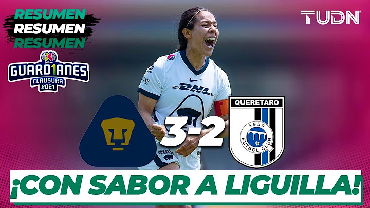 Resumen y goles | Pumas 3-2 Querétaro | Torneo Guard1anes 2021 Liga MX J15 | TUDN