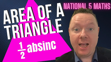 How To Find The Area Of A Triangle Using Trigonometry.